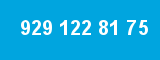 929 122 81 75